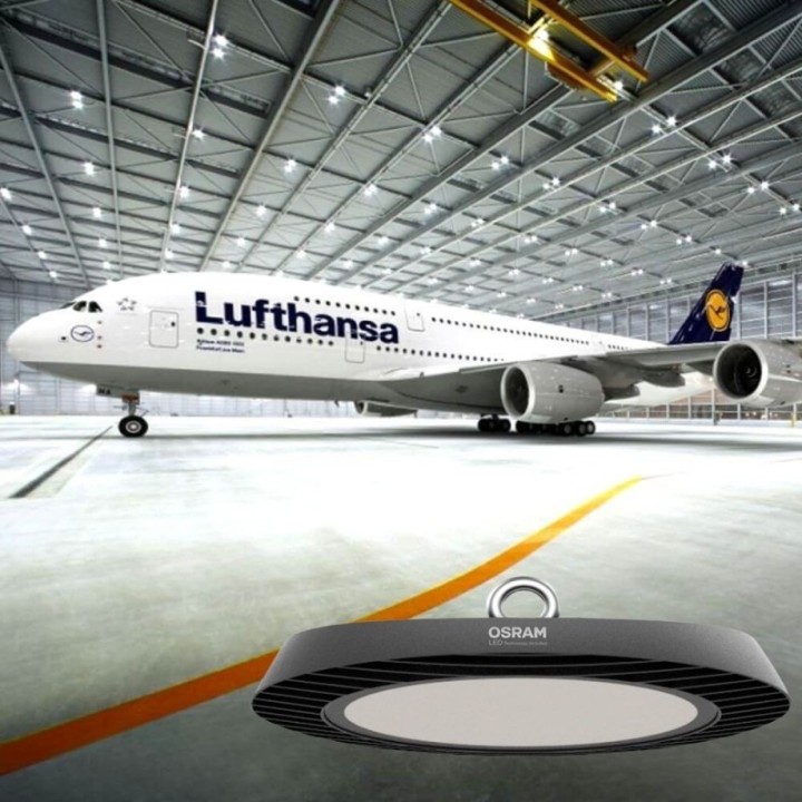 Cloche Industrielle LED 100W-200W – OSRAM – 140 lm/W – No Flicker