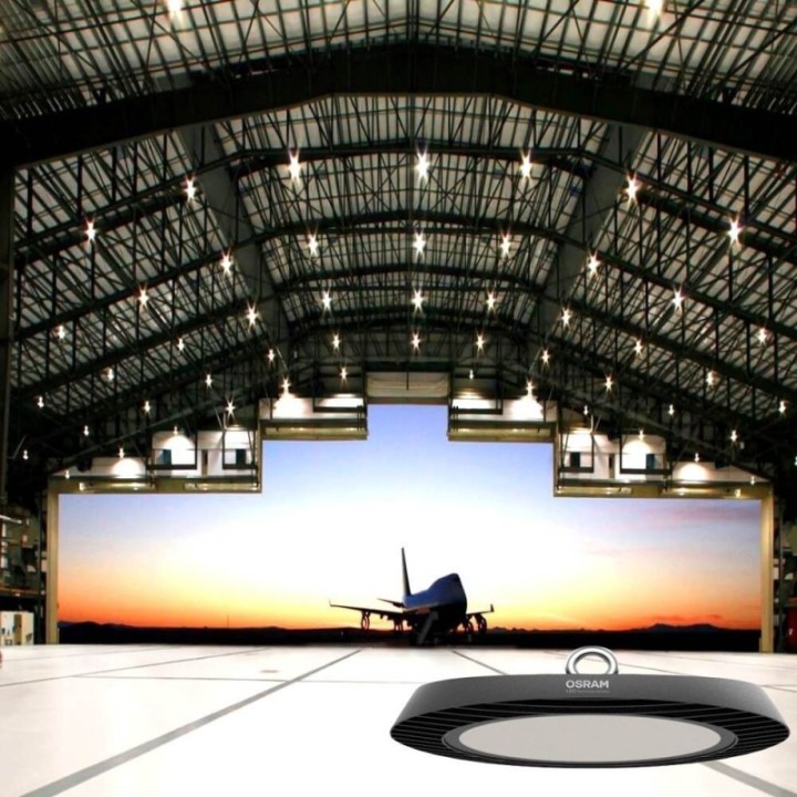 Cloche Industrielle LED 80W-150W – OSRAM – 140 lm/W – No Flicker