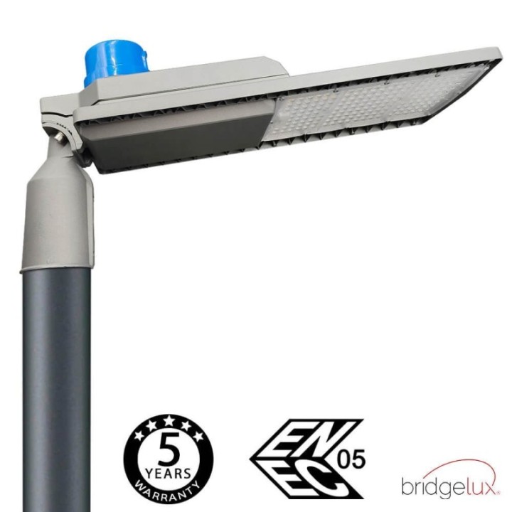 Réverbère LED 100W – Bridgelux – 150lm/W – Capteur crépusculaire