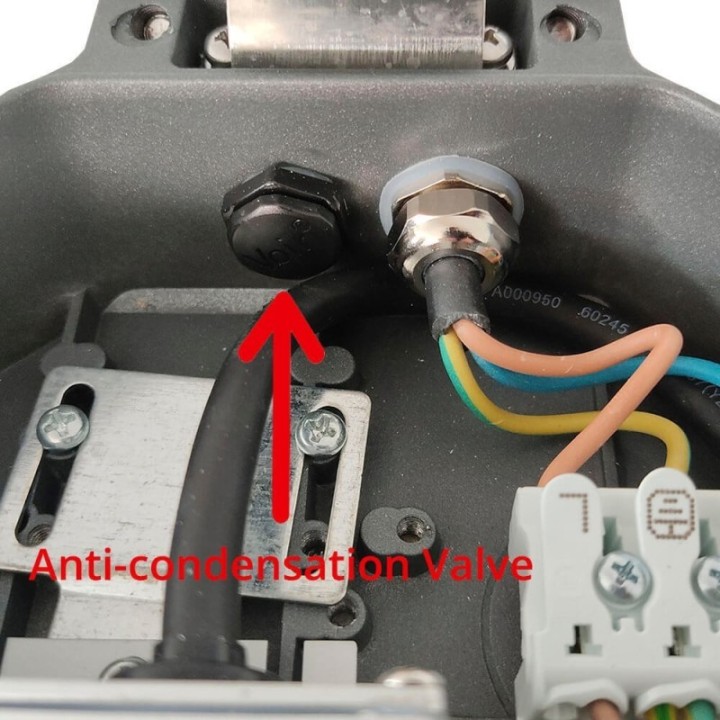 Réverbère LED 100W – Bridgelux – 150lm/W – Capteur crépusculaire