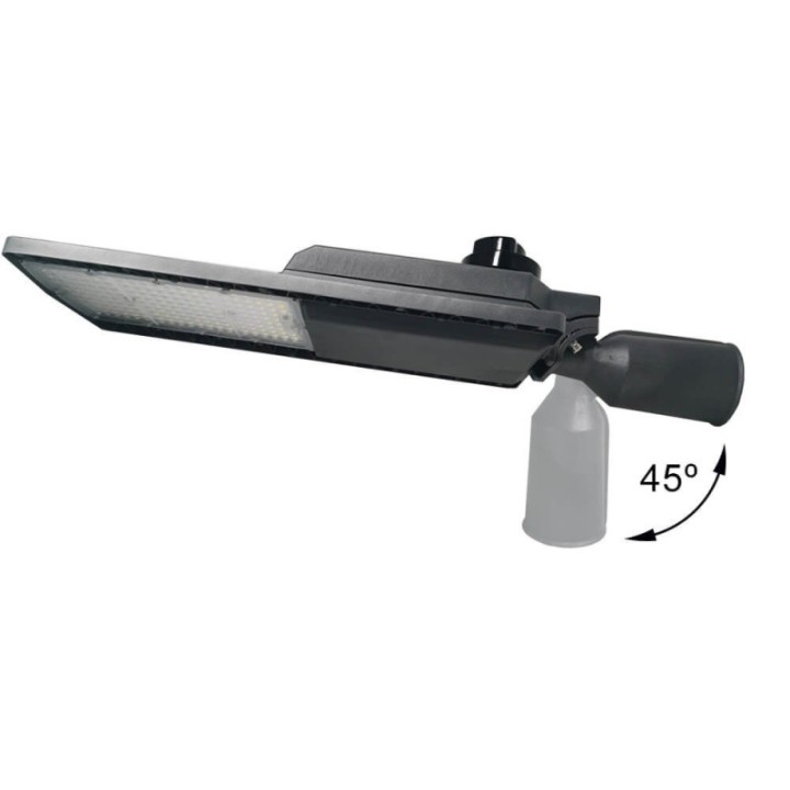 Réverbère LED 100W – Bridgelux – 150lm/W – Capteur crépusculaire