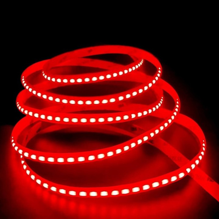 Bande LED RGB COB 24V – 672 LED/m – 15W/m – Éclairage décoratif coloré – IP20