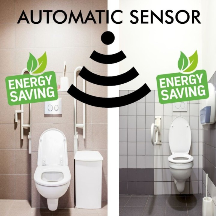 Petit spot LED Capteur de mouvement 7 Watts - IP65 - CCT