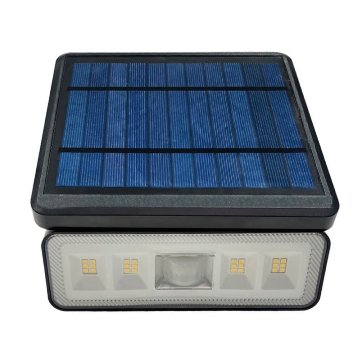 Applique solaire LED détachable 1000 lumens – Panneau déporté 2 m – Capteur PIR – 4000K