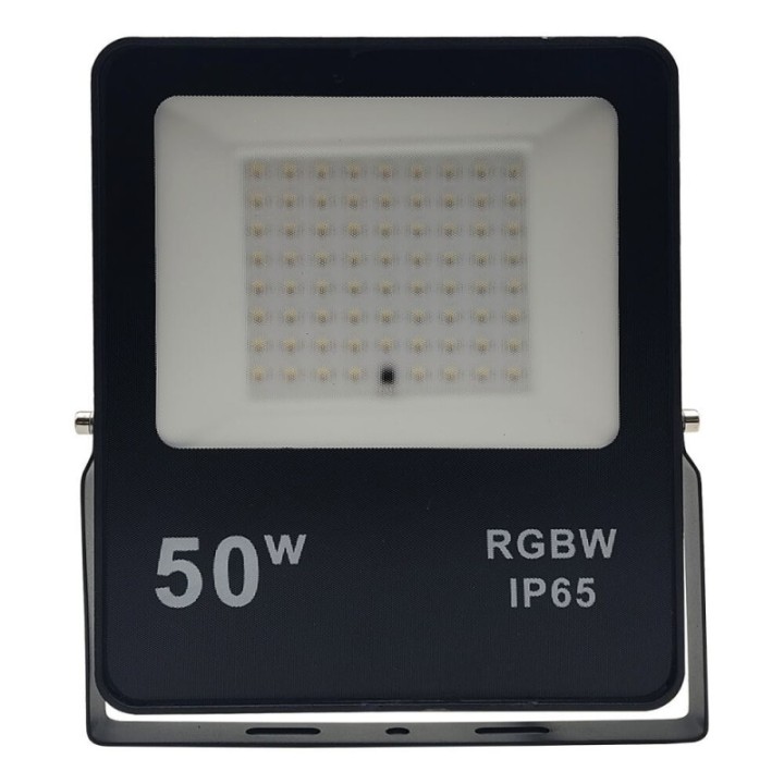 Projecteur LED RGB+W 50W – IP65 – Étanche – Éclairage Extérieur