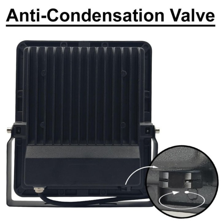 Projecteur LED RGB+W 50W – IP65 – Étanche – Éclairage Extérieur