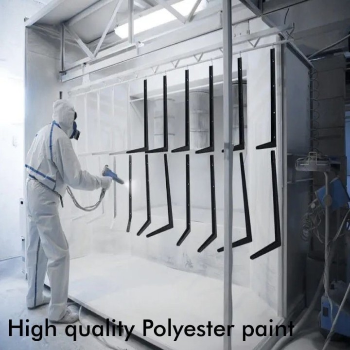 Colonne Noir - 3 mètres - 4 mètres - finition 60mm