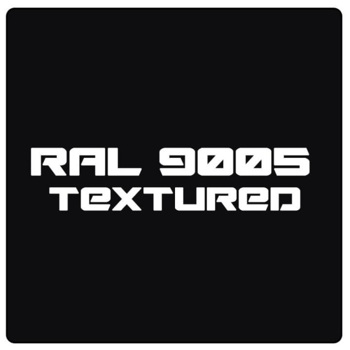 Colonne Noir - 3 mètres - 4 mètres - finition 60mm