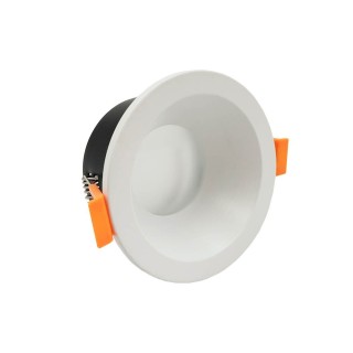 Anneau d'encastrement fixe étanche GU10 - IP65 - BLANC