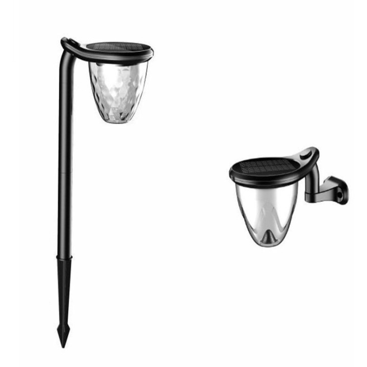 Applique solaire LED 3-en-1 200 lm – CCT (3000K/4000K/5700K) – IP54 – Détecteur de mouvement