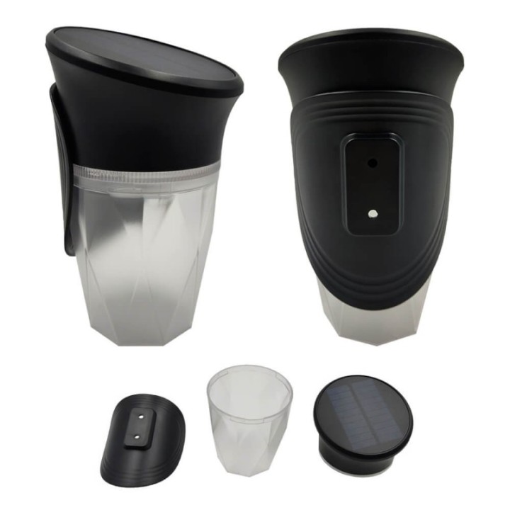 Applique solaire LED 200 lm – CCT – IP54 – Détecteur de mouvement