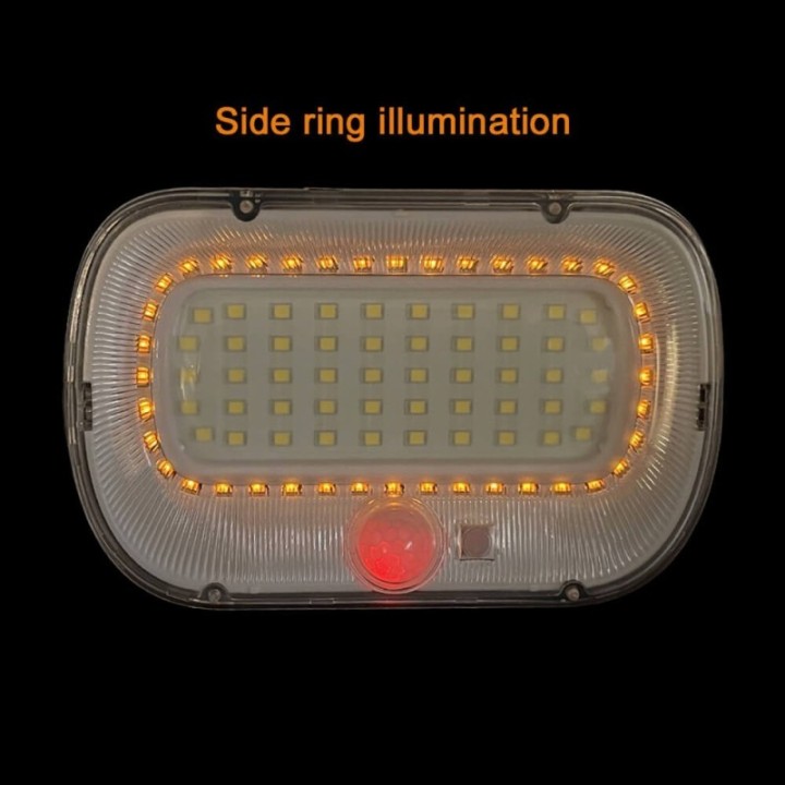 Applique solaire à détection pour porte d'entrée - IP54 - Couleur 5700K