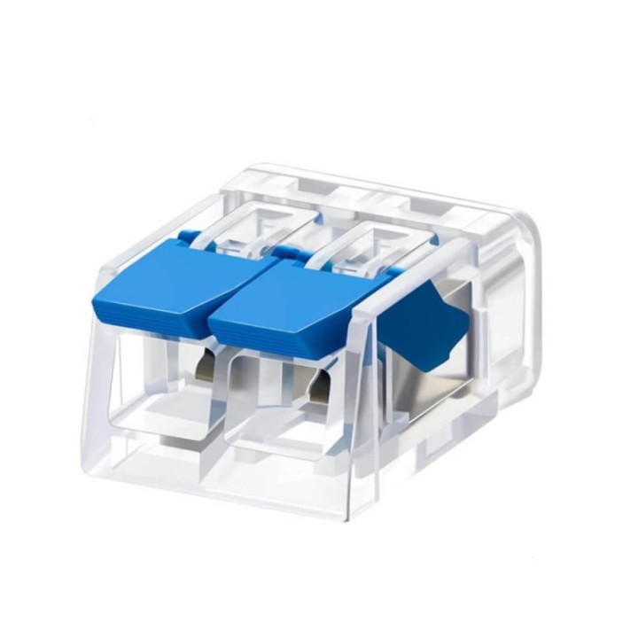 Connecteur Rapide - 2 Entrées - pour Câble Électrique