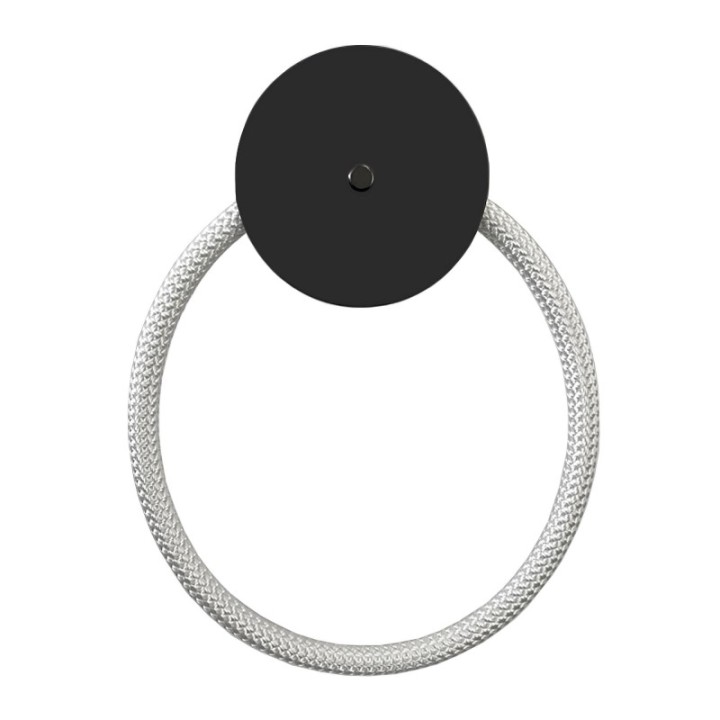 Applique LED murale en corde tressé lumineuse ronde de 12 Watts – 3500K