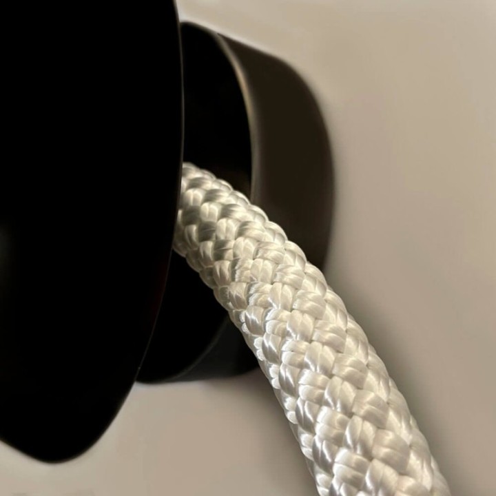 Applique LED murale en corde tressé lumineuse ronde de 12 Watts – 3500K