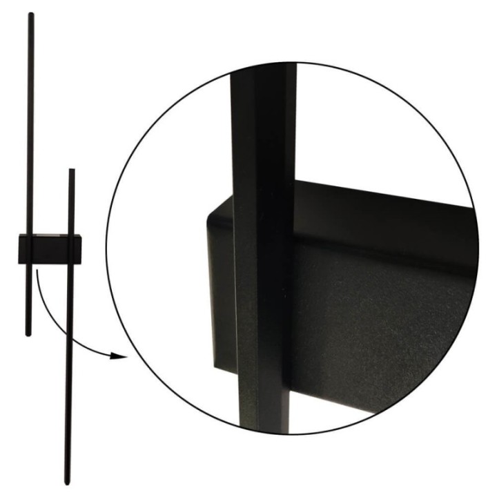 Applique Murale LED 9W – Intérieur – 2700K Lumière Chaude – Design Moderne