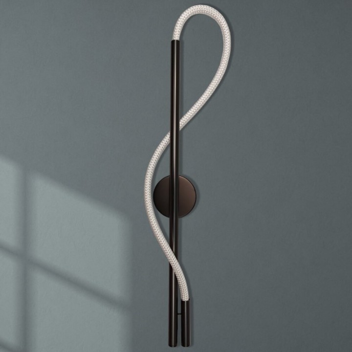 Applique LED murale corde lumineuse 12W – Design intérieur moderne