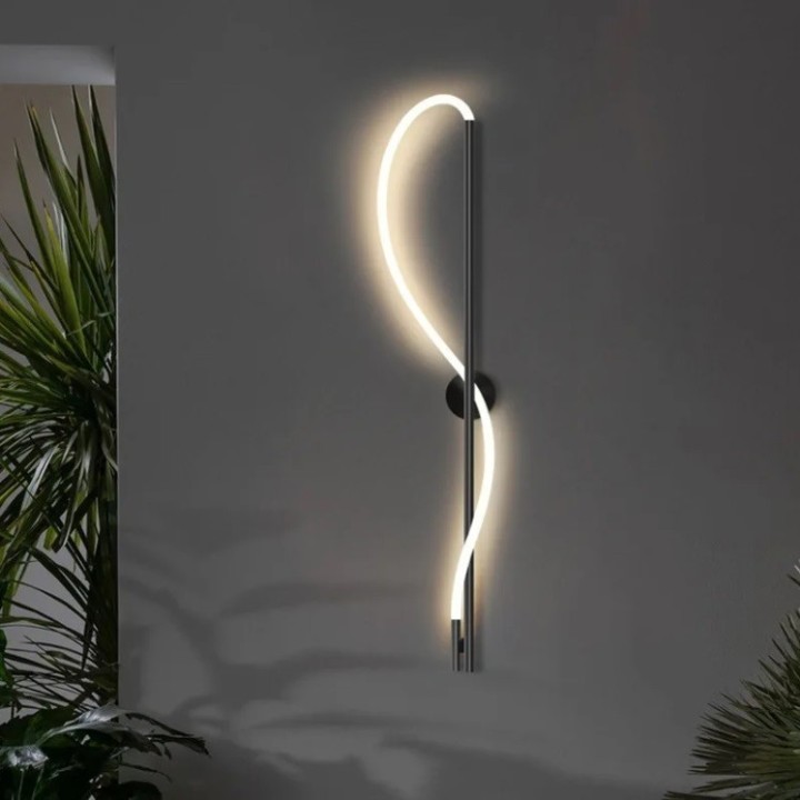 Applique LED murale corde lumineuse 12W – Design intérieur moderne