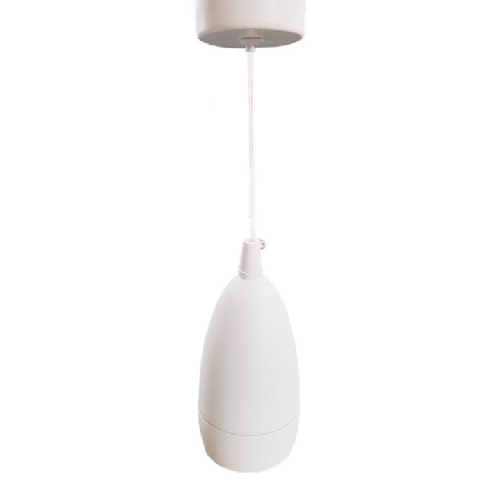 Lampe Suspendue Blanc pour GU10 - Design Élégant et Minimaliste