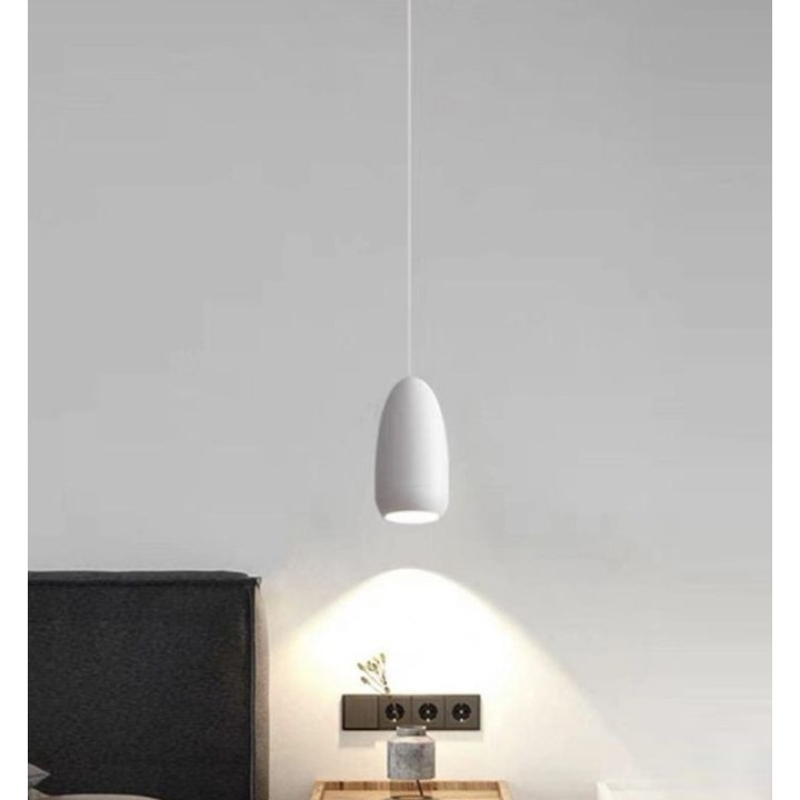 Lampe Suspendue Blanc pour GU10 - Design Élégant et Minimaliste