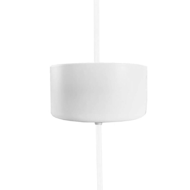 Lampe Suspendue Blanc pour GU10 - Design Élégant et Minimaliste