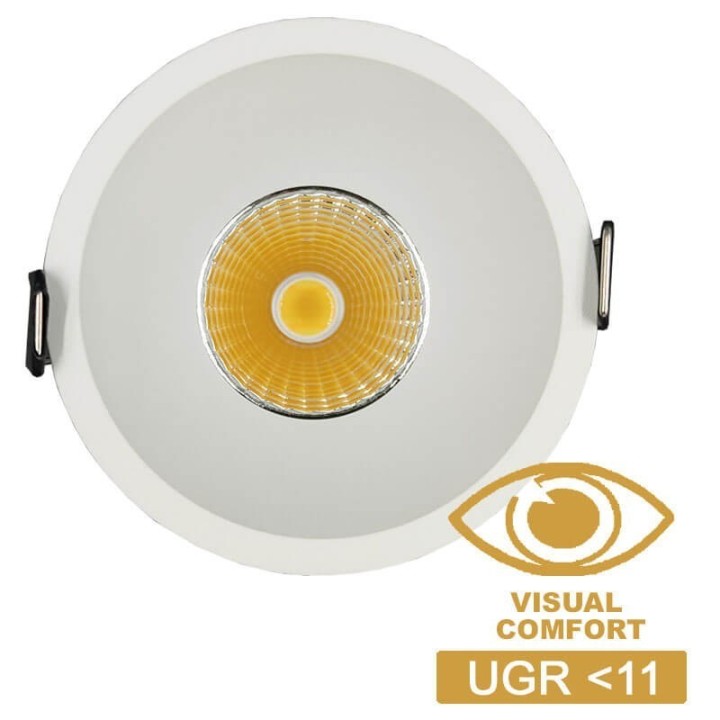 Spot encastré LED 18W-24W design - 38° - UGR11 - CCT