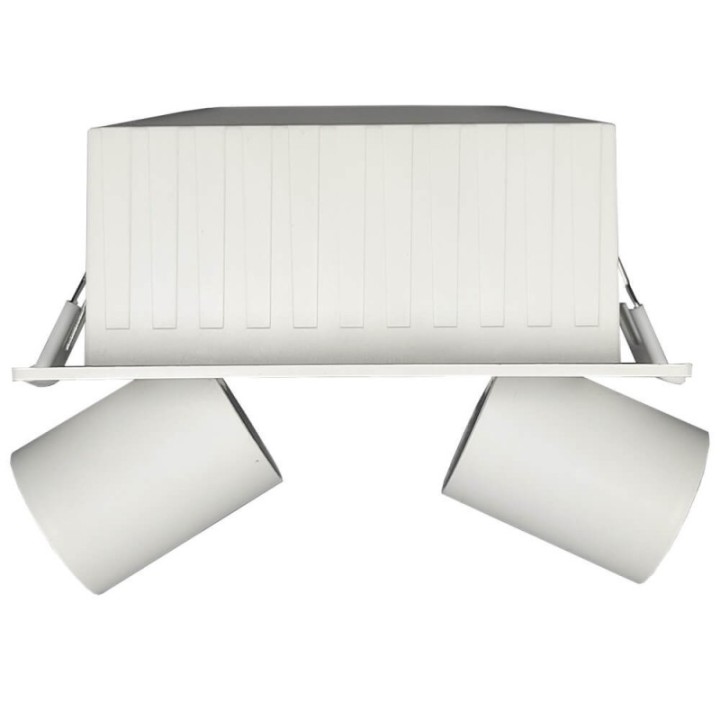 Spot LED rectangulaire 12 watts - double périscope - CCT