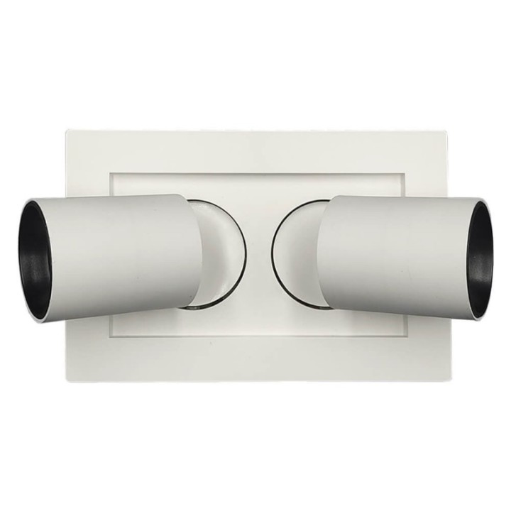 Spot LED rectangulaire 12 watts - double périscope - CCT