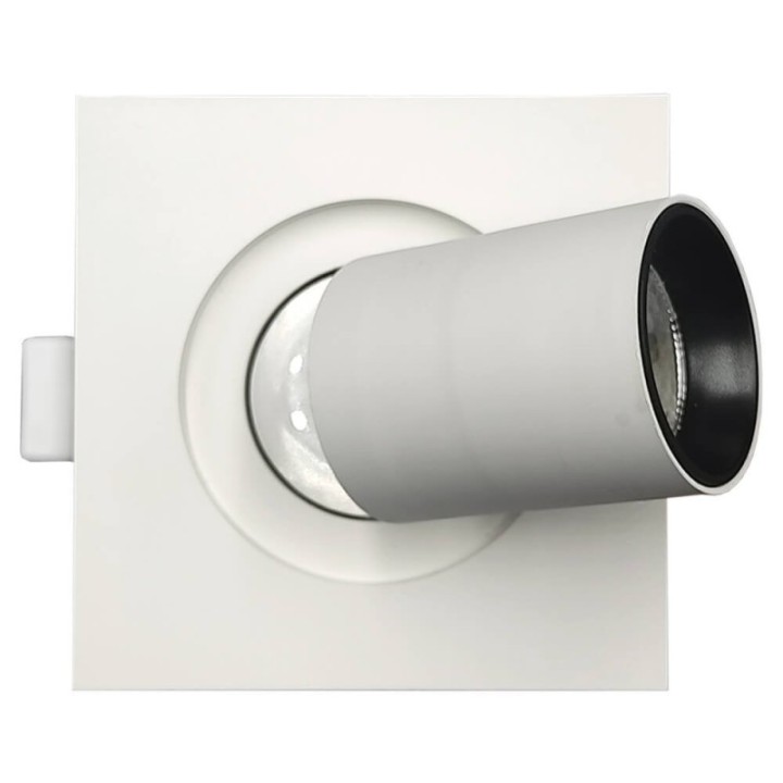 Spot LED 6W - PERISCOPIQUE ORIENTABLE - Carré - CCT
