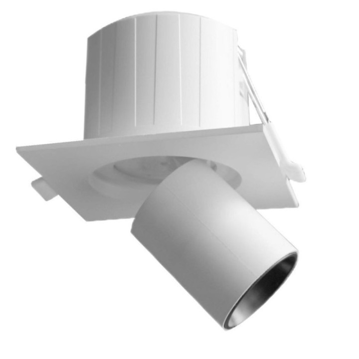 Spot LED 6W - PERISCOPIQUE ORIENTABLE - Carré - CCT