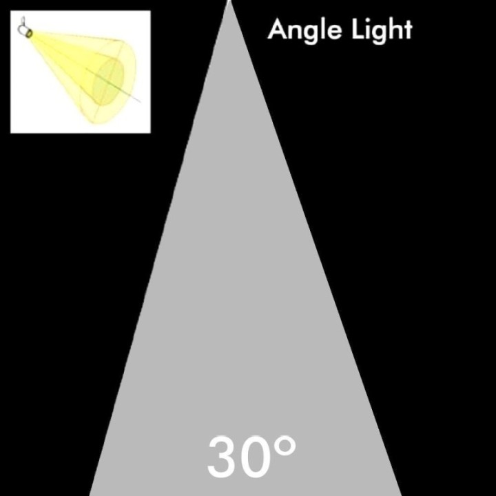 Spot LED 6W - PERISCOPIQUE ORIENTABLE - rond - CCT
