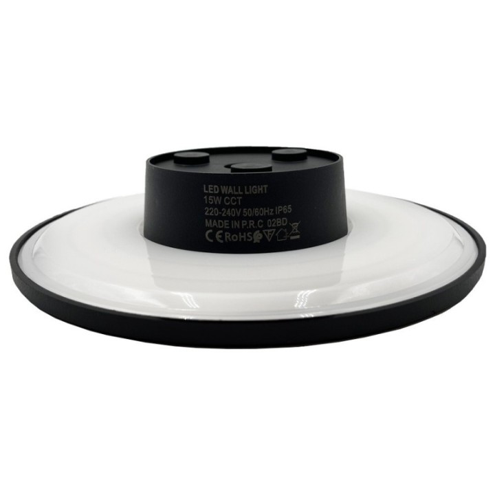 Applique murale LED 15 watts - IP65 – CCT - Lumière indirecte - Polycarbonate