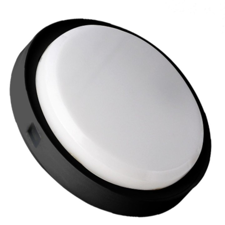 Plafonnier LED 18W IP65 – CCT couleur sélectionnable – Noir – Applique ou plafond