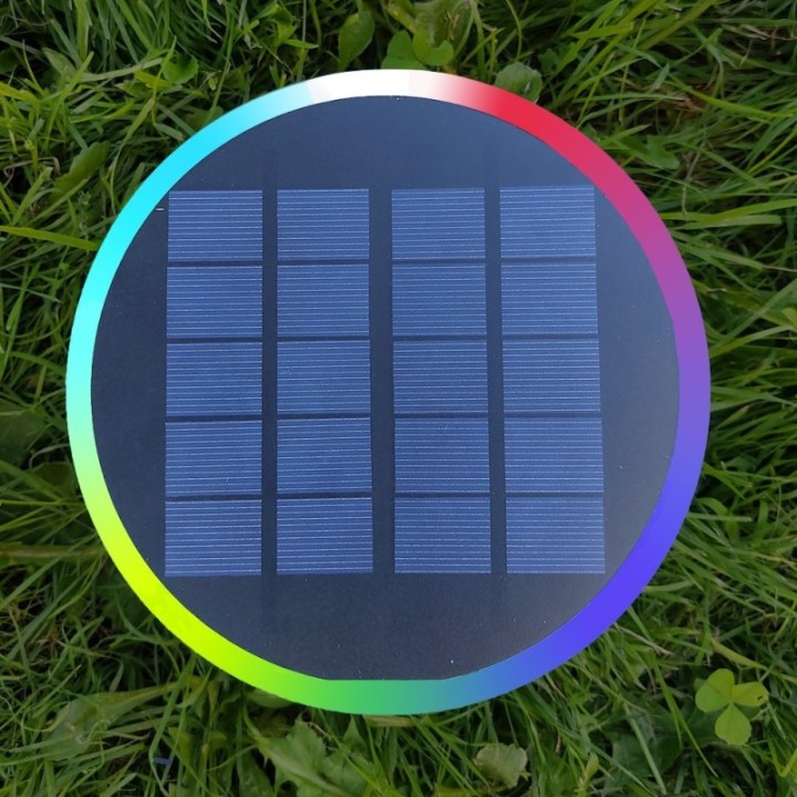 Piquet Solaire de Jardin LED - couileur RGB + CCT - Étanche IP65