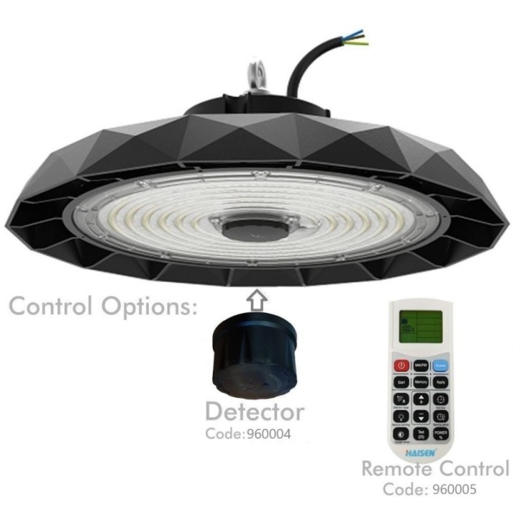 Cloche Industrielle LED UFO 200W-100W – SOSEN – 170 lm/W – IP65