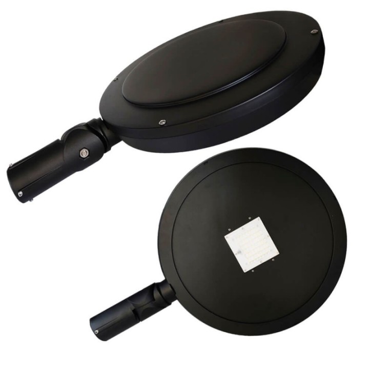 Réverbère LED 40W | Aluminium avec branche articulée | Éclairage Extérieur