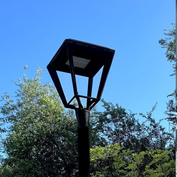 Réverbère LED Design Moderne 65W | Aluminium | Éclairage Extérieur