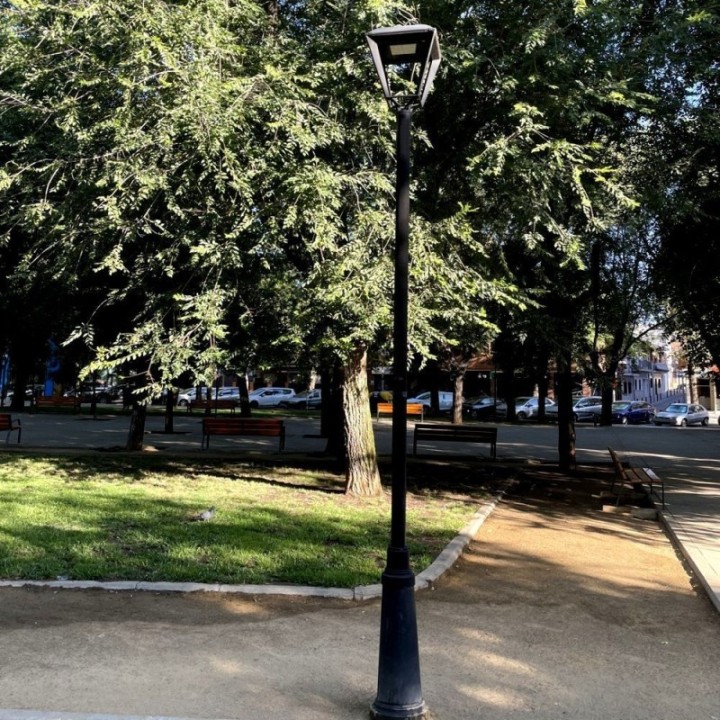 Réverbère LED Design Moderne 65W | Aluminium | Éclairage Extérieur