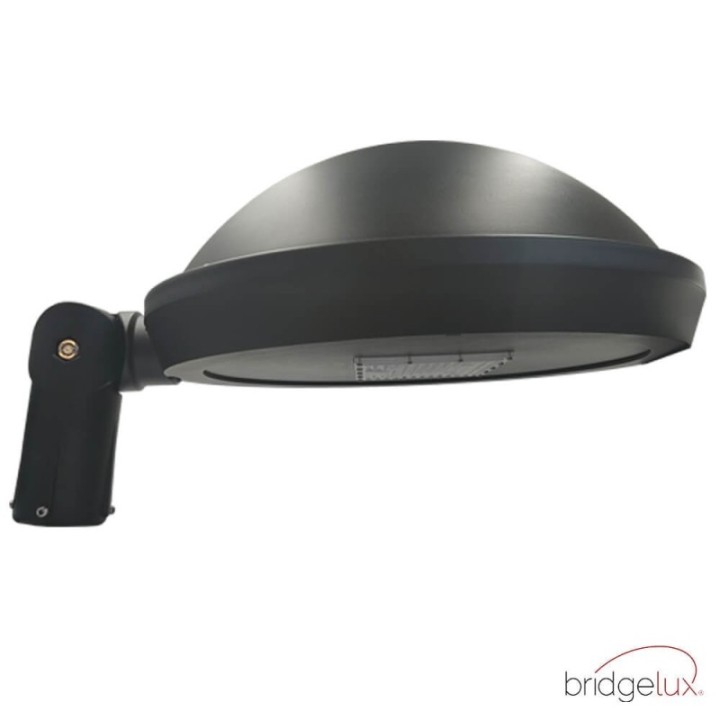 Réverbère LED 65W avec Bras Articulé |Demi dome| Éclairage Extérieur