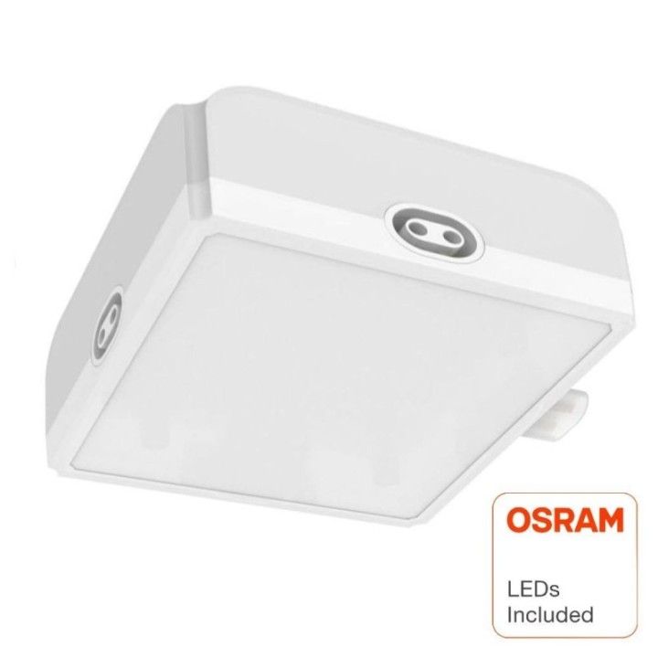 Connecteur LED Intégré Carré 2W OSRAM | Compatible Réglettes Linéaires