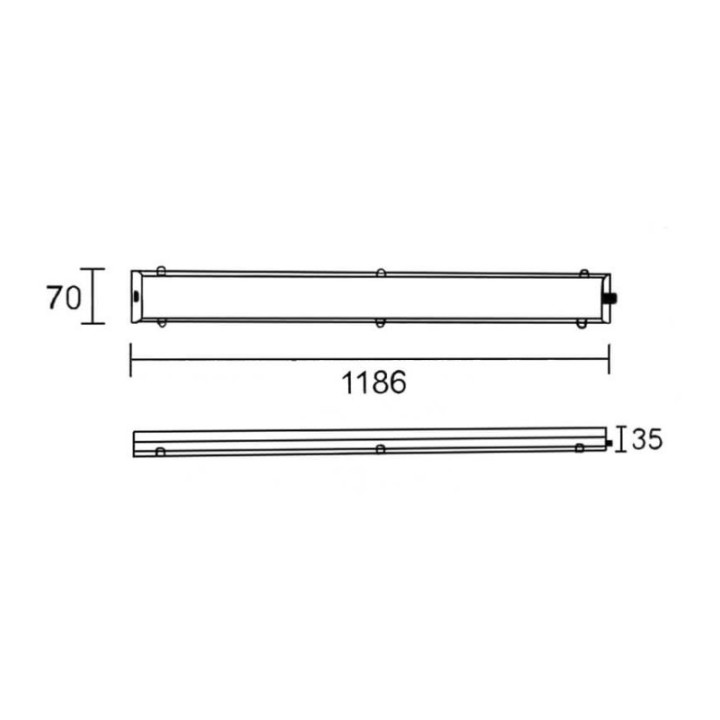 Réglette LED Linéaire 120 cm 40W OSRAM | Éclairage Atelier & Garage