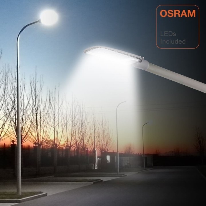 Réverbère LED 150W AVANT – Puce OSRAM – IP65 IK10 – Éclairage public