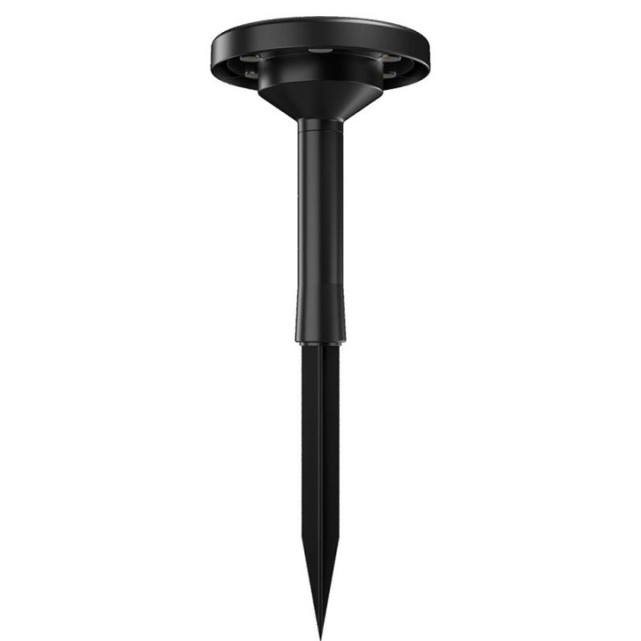 Piquet solaire LED de jardin IP65 – Lumière CCT sélectionnable – 4 modes – Montage mural ou au sol