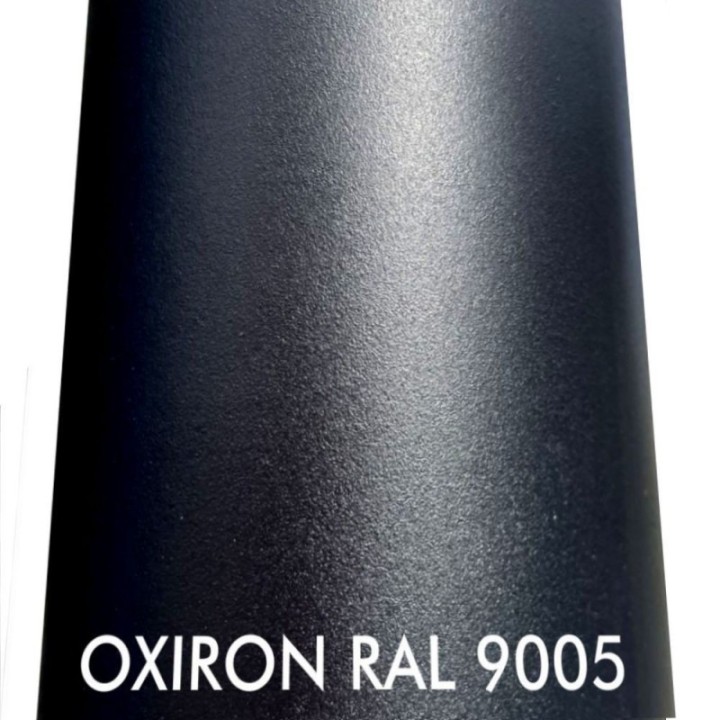 Colonne  4 mètres Aluminium Télescopique noire - TRANSPORT FACILE