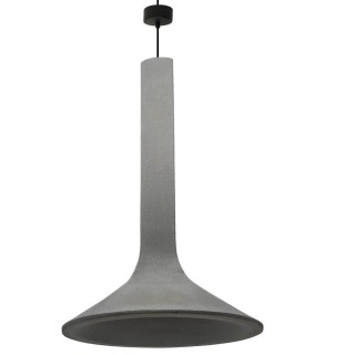 Lampe Suspendue en Béton Gris E14 | Design Industriel et Élégant