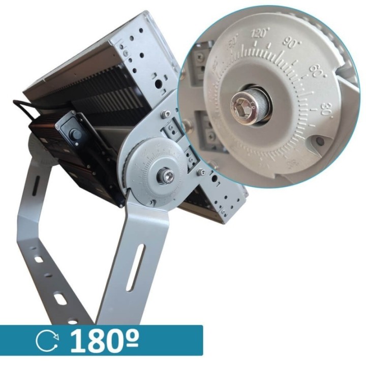 Projecteur LED 600W Philips Xitanium DIM 1-10V | 220Lm/W | Flicker Free | Éclairage Professionnel