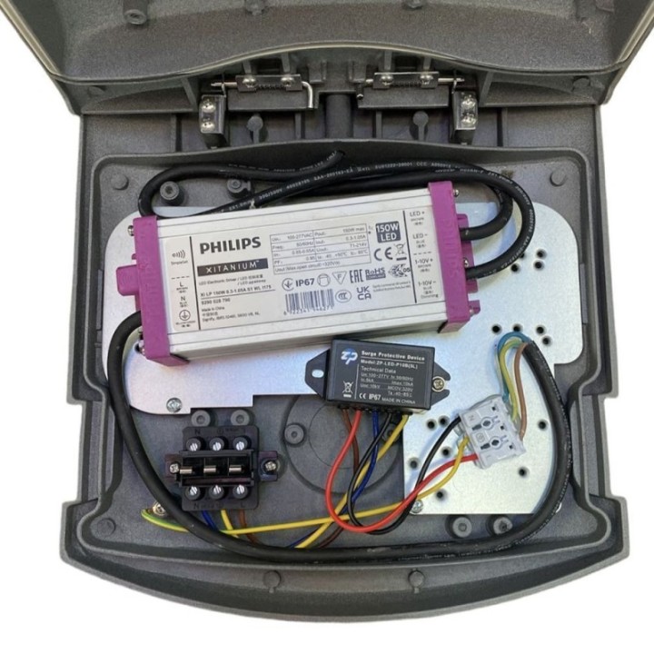 Réverbère LED 150W – Driver Philips – SMD5050 – 240lm/W – IP66