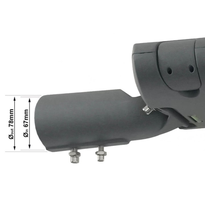 Réverbère LED 150W – Driver Philips – SMD5050 – 240lm/W – IP66