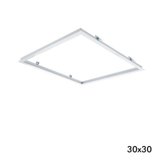 Cadre Encastré pour Panneaux LED 30x30 cm | Design Élégant & Installation Facile
