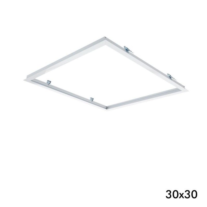 Cadre Encastré pour Panneaux LED 30x30 cm | Design Élégant & Installation Facile